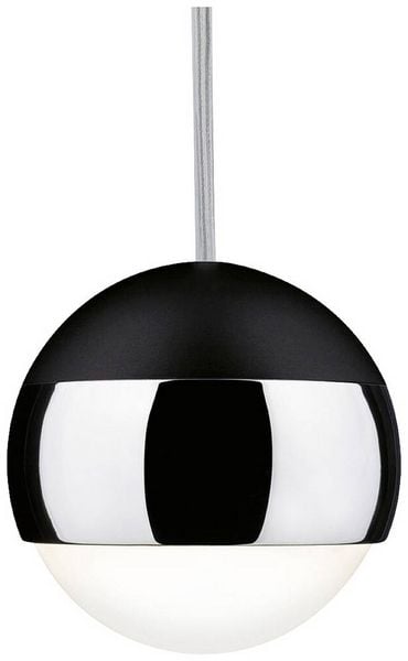 Produktbild: Paulmann Pendel Capsule Hochvolt-Schienensystem-Leuchte URail LED fest eingebaut 6 W LED Schwarz (matt), Chrom