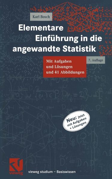 Produktbild: Elementare Einf&uuml;hrung in die angewandte Statistik