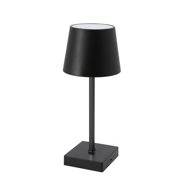 Produktbild: Cepewa LED, Tischleuchte, USB , schwarz, ca. 26cm LED, Tischleuchte, USB , schwarz, ca. 26cm