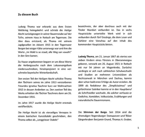 Produktbild: Ludwig Thoma &ndash; Heilige Nacht