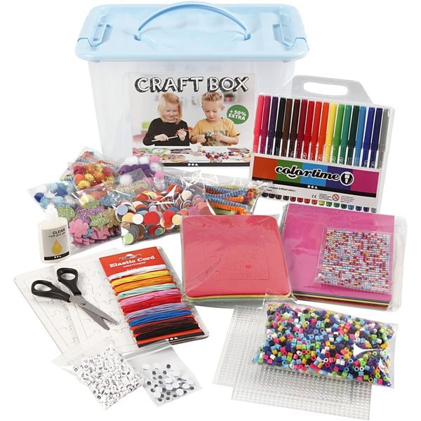 Produktbild: Creativ Company DIY Sets Basisversion Hobbybox, Sortierte Farben, 1 Stk