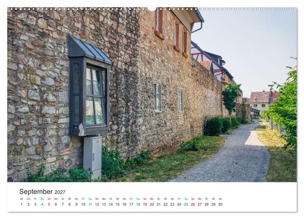 Produktbild: Babenhausen - Sch&ouml;ne Ecken und erstaunliche Besonderheiten (Wandkalender 2027 DIN A2 quer), CALVENDO Monatskalender