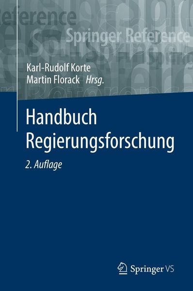 Produktbild: Handbuch Regierungsforschung
