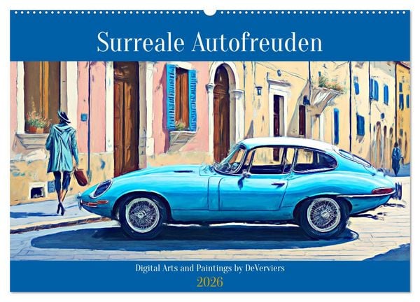 Produktbild: Surreale Autofreuden (Wandkalender 2026 DIN A2 quer), CALVENDO Monatskalender