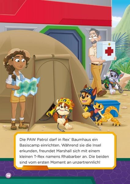 Produktbild: PAW Patrol Geschichtenbuch: PAW Patrol - Der Dinofilm: Das Buch zum Film