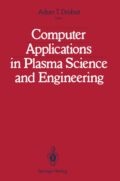 Produktbild: Computer Applications in Plasma Science and Engineering