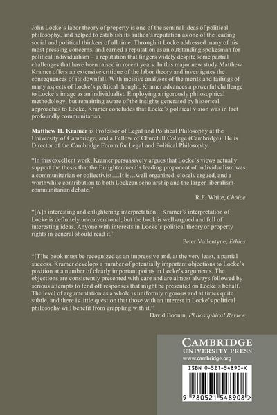 Produktbild: John Locke and the Origins of Private Property