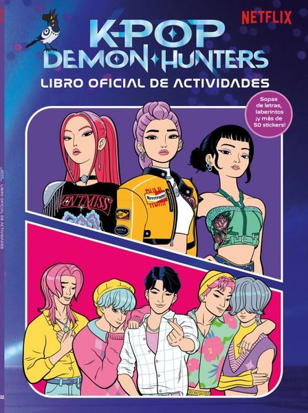Produktbild: K-Pop Demon Hunters: Libro Oficial de Actividades / K-Pop Demon Hunters: Official Activity Book