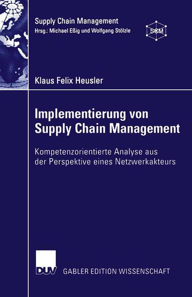 Produktbild: Implementierung von Supply Chain Management