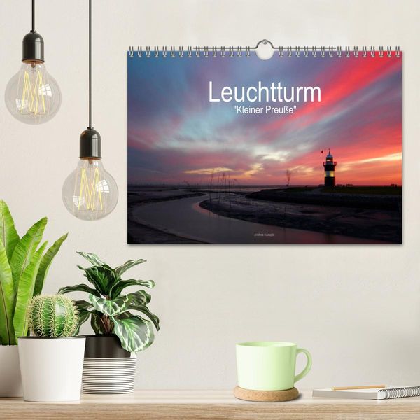 Produktbild: Leuchtturm "Kleiner Preu&szlig;e" (Wandkalender 2026 DIN A4 quer), CALVENDO Monatskalender