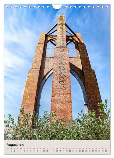 Produktbild: Borkum Strandspaziergang (Wandkalender 2027 DIN A4 hoch), CALVENDO Monatskalender
