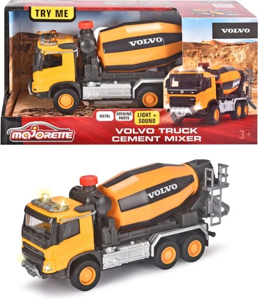 Majorette - Grand Series - Volvo Truck Cement Mixer