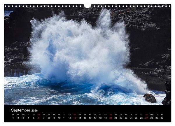 Produktbild: The Unknown HAWAII (Wandkalender 2026 DIN A3 quer), CALVENDO Monatskalender