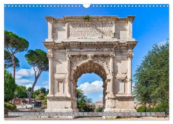 Produktbild: Rom - Ewige Stadt am Tiber (Wandkalender 2027 DIN A3 quer), CALVENDO Monatskalender