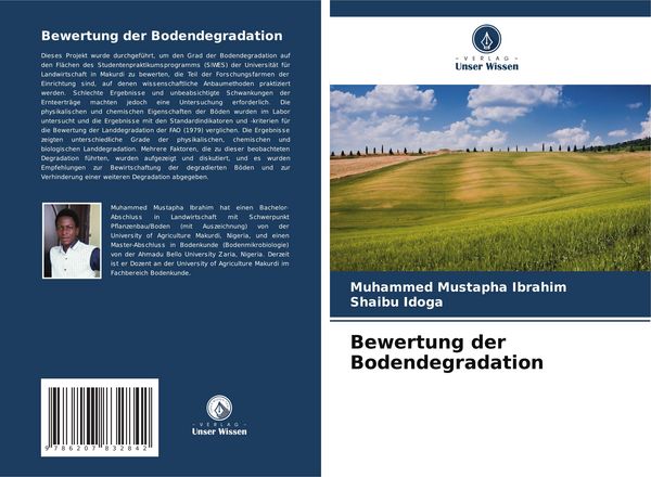 Bewertung der Bodendegradation, Taschenbuch von Muhammed Mustapha Ibrahim , Shaibu Idoga, Verlag Unser Wissen, 9786207832842