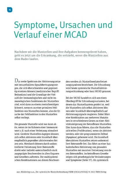Produktbild: Die systemische Mastzellerkrankung