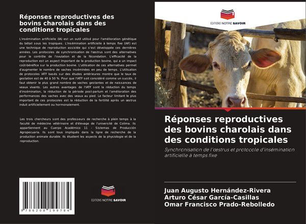 Produktbild: R&eacute;ponses reproductives des bovins charolais dans des conditions tropicales