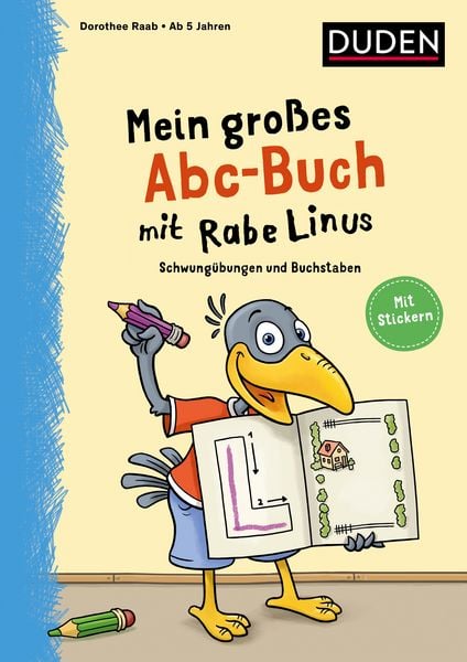 Produktbild: Mein großes Abc-Buch mit Rabe Linus - ab 5 Jahren