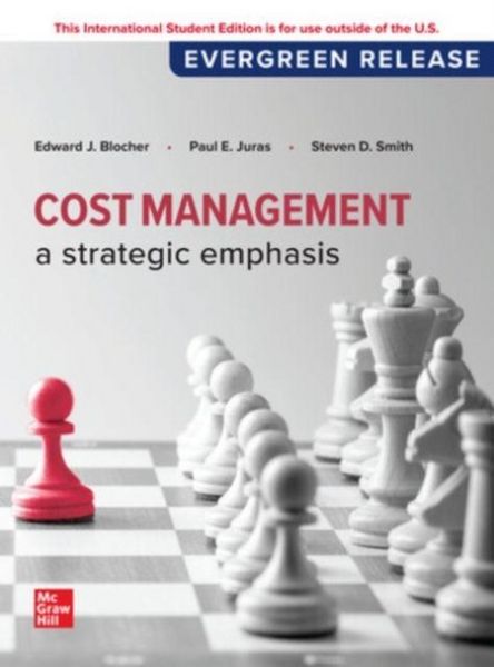 Produktbild: Cost Management: A Strategic Emphasis: 2024 Release ISE