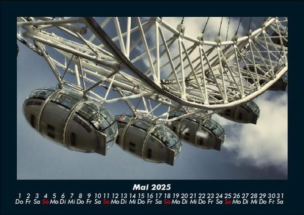 Produktbild: Londons sch&ouml;nste Seiten 2025 Fotokalender DIN A5