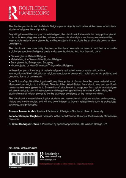 Produktbild: The Routledge Handbook of Material Religion