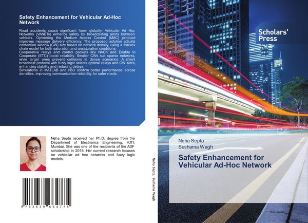 Produktbild: Safety Enhancement for Vehicular Ad-Hoc Network