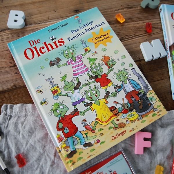 Produktbild: Die Olchis. Das krötige Familien-Bilderbuch