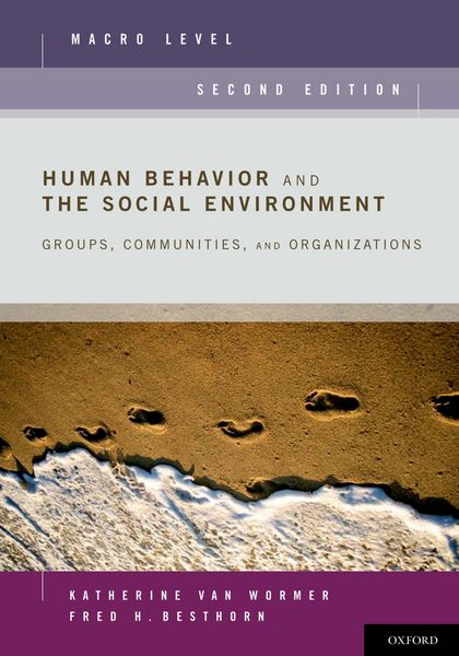 Produktbild: Human Behavior and the Social Environment, Macro Level