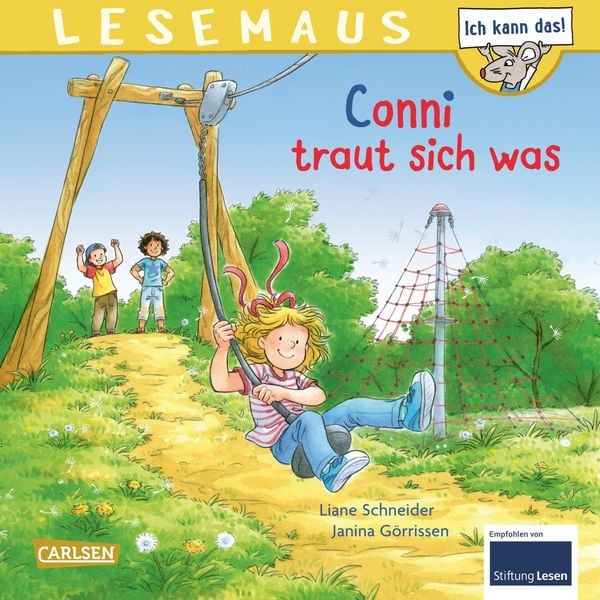 LESEMAUS 115: Conni traut sich was, Taschenbuch von Liane Schneider, Carlsen, 9783551080790
