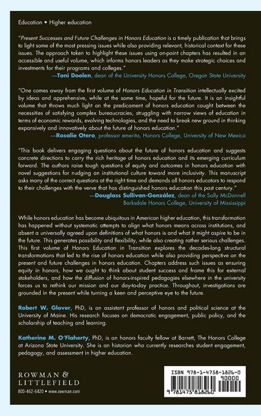 Produktbild: Present Successes and Future Challenges in Honors Education