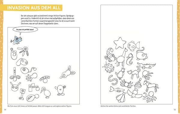 Produktbild: Die Kunst des Zeichnens f&uuml;r Kinder &Uuml;bungsbuch