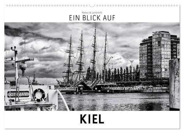 Produktbild: Ein Blick auf Kiel (Wandkalender 2027 DIN A2 quer), CALVENDO Monatskalender