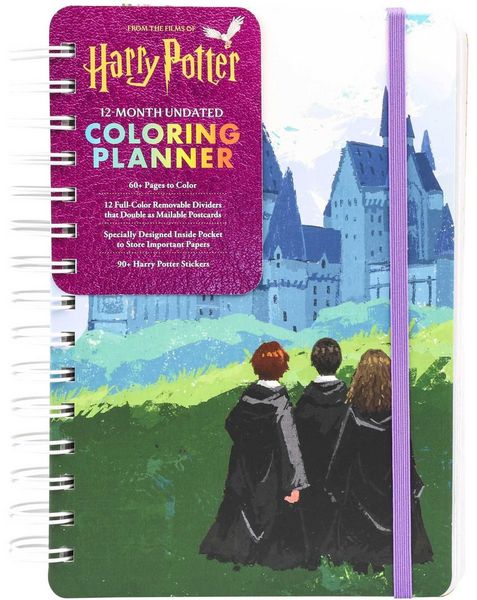 Produktbild: Harry Potter 12-Month Undated Coloring Planner