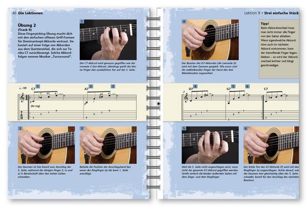 Produktbild: Fingerpicking - der Komplettkurs