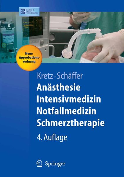 Produktbild: An&auml;sthesie, Intensivmedizin, Notfallmedizin, Schmerztherapie