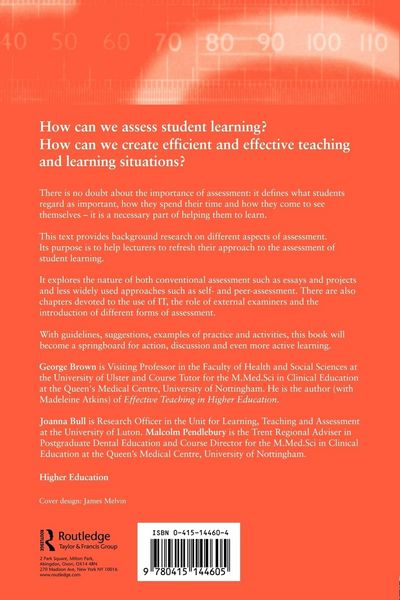 Produktbild: Assessing Student Learning in Higher Education