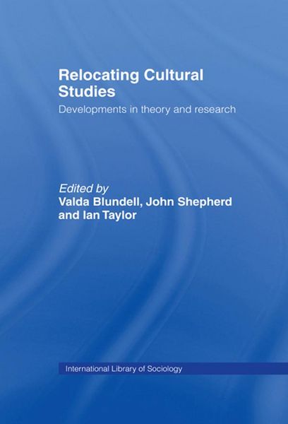 Produktbild: Relocating Cultural Studies