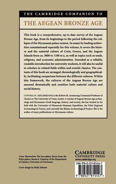 Produktbild: The Cambridge Companion to the Aegean Bronze Age