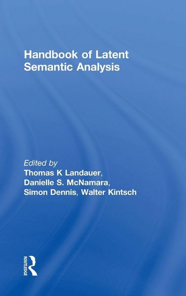 Produktbild: Handbook of Latent Semantic Analysis