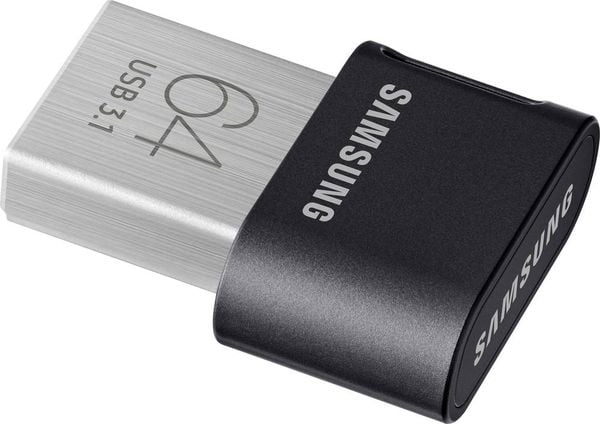 Samsung FIT Plus USB-Stick 64 GB Schwarz MUF-64AB/APC USB 3.2 Gen 2 (USB 3.1)