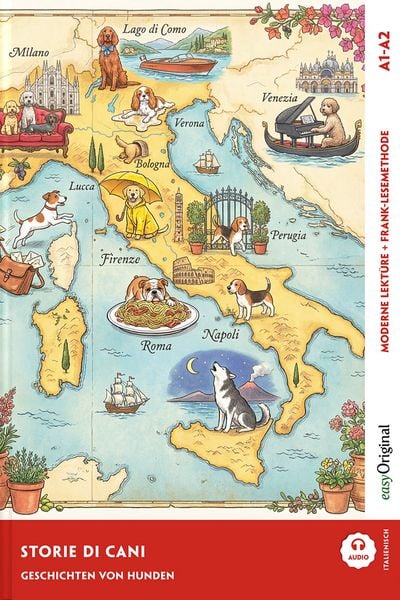 Produktbild: Italienisch mit Spannung: 5 Krimis A1-A2 (+ Audio-Online)