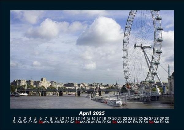 Produktbild: London 2025 Fotokalender DIN A5