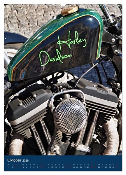 Produktbild: Mein Motorradkalender (Wandkalender 2026 DIN A2 hoch), CALVENDO Monatskalender