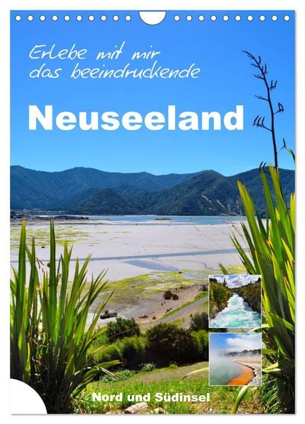 Produktbild: Erleben Sie mit mir das beeindruckende Neuseeland (Wandkalender 2026 DIN A4 hoch), CALVENDO Monatskalender