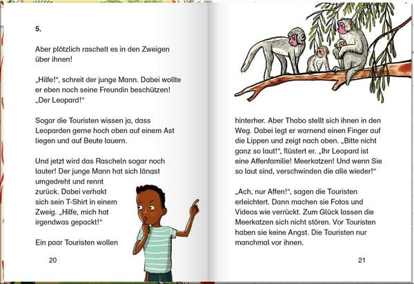 Produktbild: Thabo und Emma. Diebe im Safari-Park
