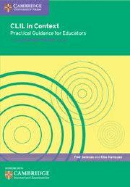 Produktbild: CLIL in Context Practical Guidance for Educators
