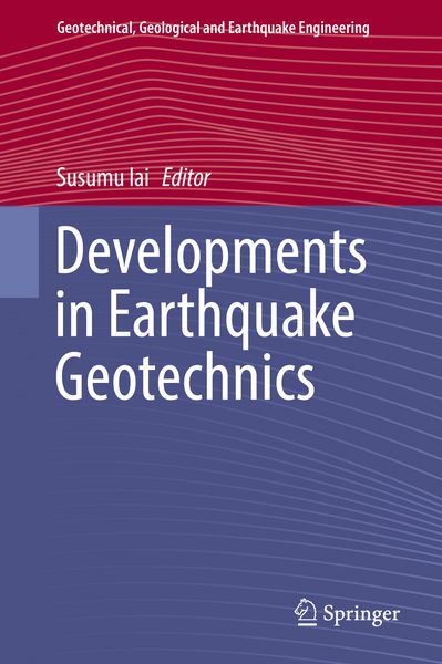 Produktbild: Developments in Earthquake Geotechnics