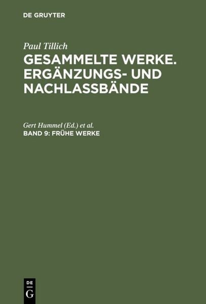 Produktbild: Fr&uuml;he Werke