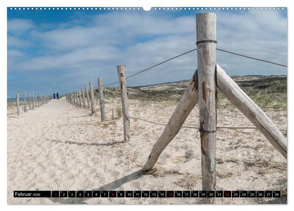 Produktbild: Egmond aan Zee - Nat&uuml;rlich (hochwertiger Premium Wandkalender 2026 DIN A2 quer), Kunstdruck in Hochglanz