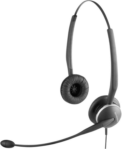 Jabra GN2100 Telefon On Ear Headset kabelgebunden Stereo Schwarz Noise Cancelling